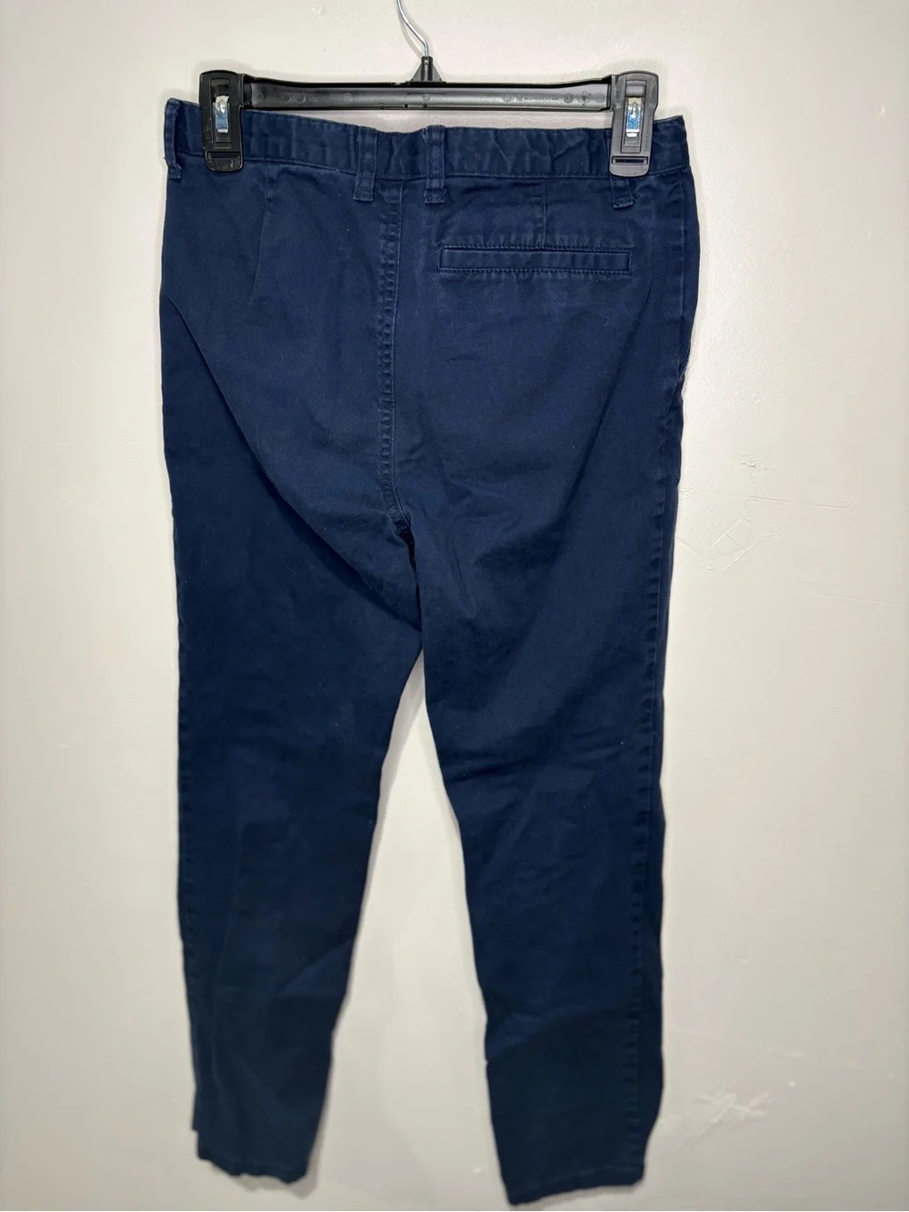 Kids Old Navy Classic Navy Straight-Leg Chinos  Built in Flex Waist - Size 16
